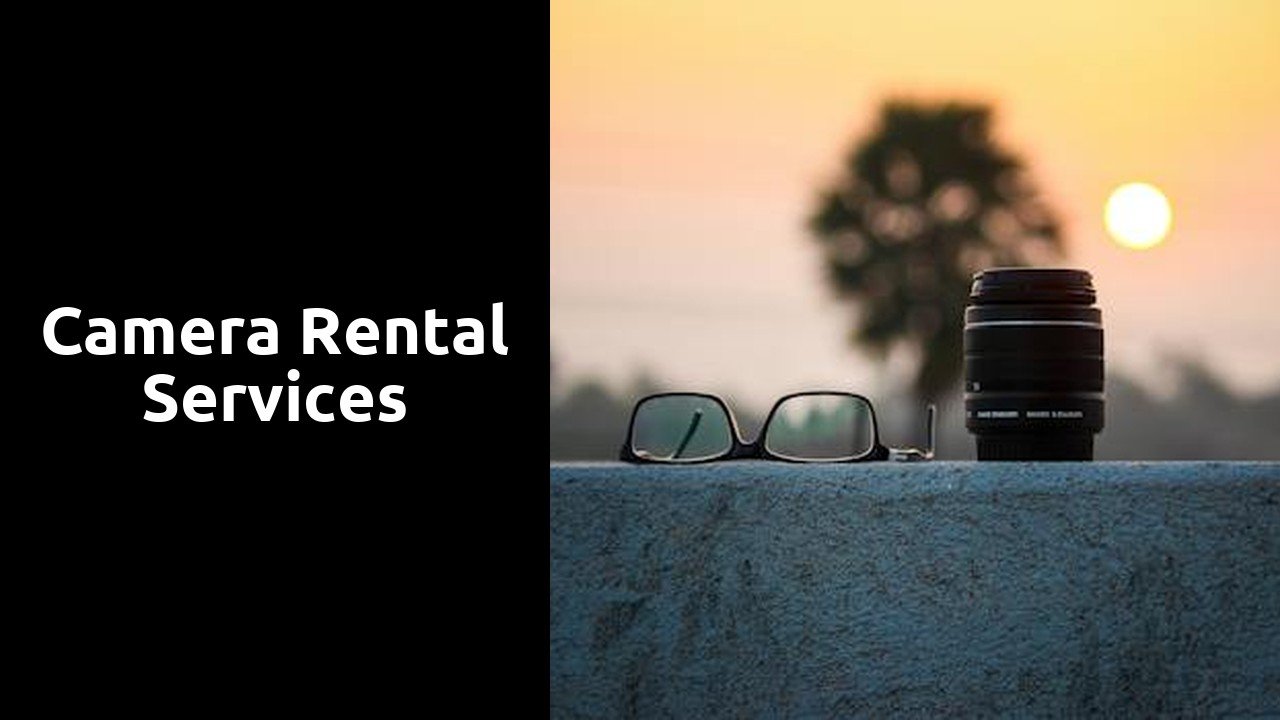 Camera rental services
